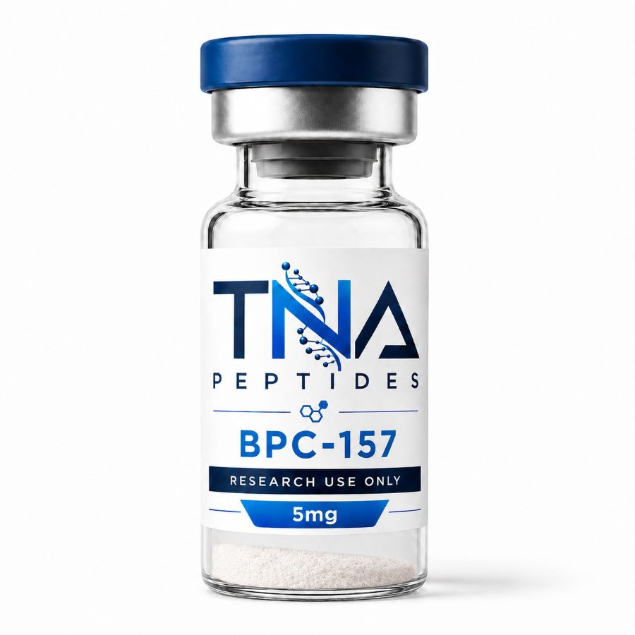 TNA Peptides BPC-157 5mg research vial